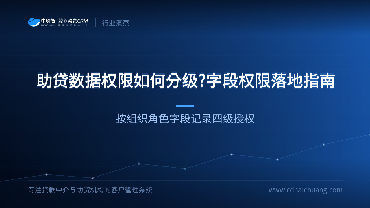 助贷数据权限如何分级？字段权限落地指南